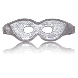 CatMoz Cooling Gel Eye Mask, Eye Rest, Eye Fatigue, Swelling, Hot & Cool, Reusable 5 Colors (Gray)