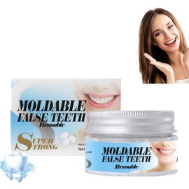 Temporary Tooth Filling Repair Kit,Dental Temporary Tooth Filling for Missing Broken Tooth,False Teeth Replacement Tooth Filling Repair Kit,Filling Kit for Teeth,Temporary Filling,False Teeth