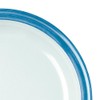 Waca Melamine 'Bistro' blue, plate deep O 20.5 cm