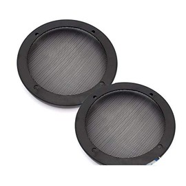 4" Universal Steel Mesh Protective Speaker Grills-Pair
