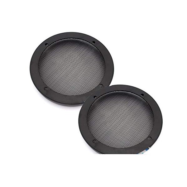 4" Universal Steel Mesh Protective Speaker Grills-Pair