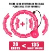 Adjustable Fitness Ring for Core Workouts – Detachable Waist Exercise
