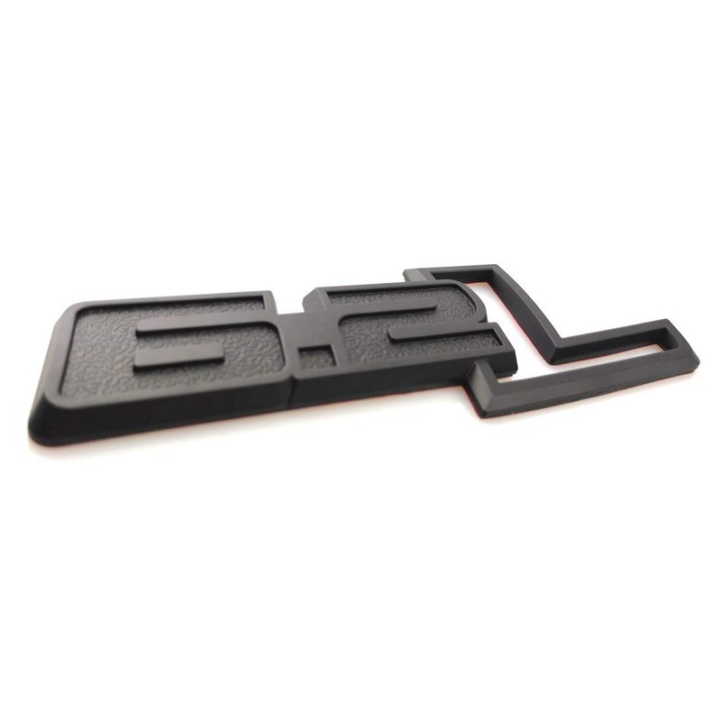 2pcs 6.2L Emblems Side Fender 3D Decal Logo Replacement for