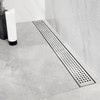 Neodrain 24-Inch Brushed Linear Shower Drain,Stainless Steel Linear Drain with