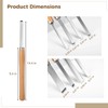 8 Pcs Wood Lathe Tools - Wood Turning Tools for