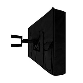 Outdoor TV Cover Waterproof UV Flat Screen Protection Cover for 22” to 75” TV Indoor Dust-proof UCARE Furniture Cover Fits Most Mounts and Brackets Black (30-32”)