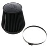 K&N Dryflow Lifetime Universal Clamp-On Air Filter: Dry Synthetic, Washable,