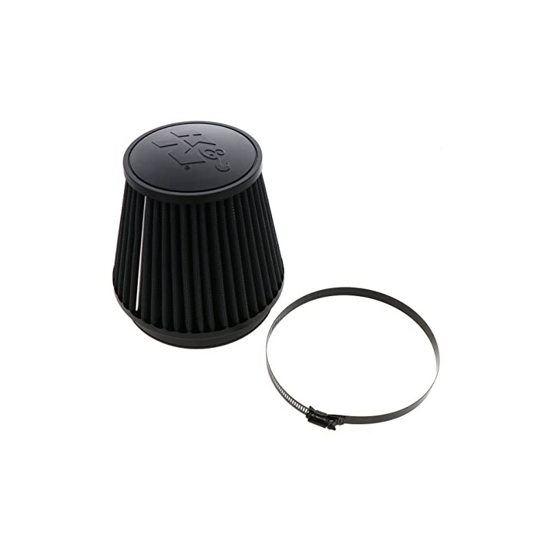 K&N Dryflow Lifetime Universal Clamp-On Air Filter: Dry Synthetic, Washable,