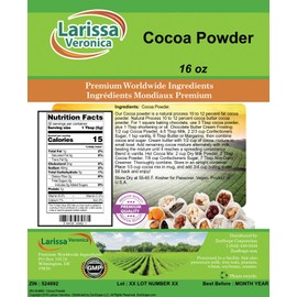 Cocoa Powder (16 oz, ZIN: 524692) - 3 Pack