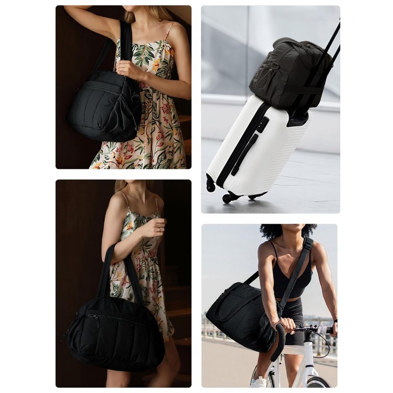 Travel Duffle Bag for Women, Gym Bag Puffer Carry on