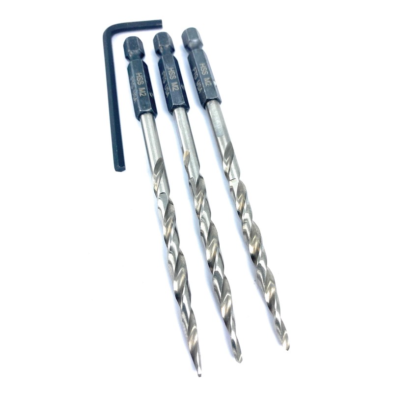 FTG USA Maximum Torque 3 Piece Same Size 3/16" (#10)