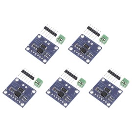 QUARKZMAN 5 Sets INA219 I2C CJMCU-219 Bi-Directional DC Current Sensor Voltage Current Power Supply Monitor Breakout Board IIC Module Power Monitoring Sensor Module