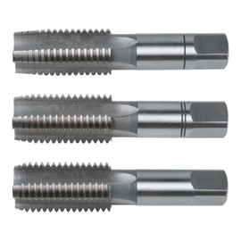 KS Tools 331.2060 HSS Co hand drill tap set M, 3 pcs, M6x1