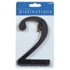 Distinctions 843142 Black Flush-Mount 4-Inch House Number 2