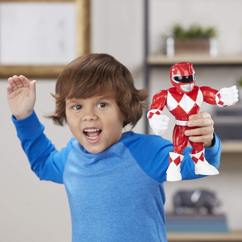 Playskool Heroes Mega Mighties Power Rangers Red Ranger 10-inch Figure