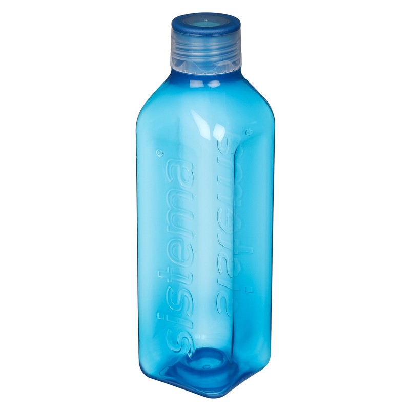 Sistema Square Water Bottle 1L | BPA Free Water Bottle