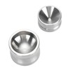 2PCS Bone Meal Cup Stainless Steel Mixing Bowl High Temperature