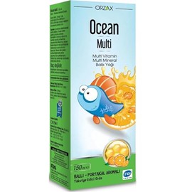 Ocean Multi Şurup Ballı-Portakal Aromalı 150ml