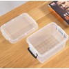 Cetomo 3.2Qt*12 Plastic Storage Bins, Storage Box, 12 Pack, Small