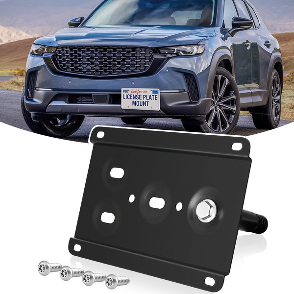 License Plate Holder Front License Plate Bracket No Drill Tow