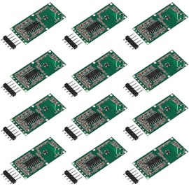 Coliao 12pcs RCWL-0516 RCWL 0516 Microwave Radar Sensor Motion Detection Sensor Human Sensor Body Sensor Module Induction Switch Module for ESP8266 Nodemcu Wemos, for Raspberry PI
