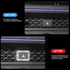 ZSJO Bling Hazard Warning Button Cover Sticker Fit for 11th