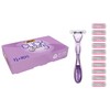 Bic Click 5 Soleil Refillable Women's Razor, 40% Recycled Plastic