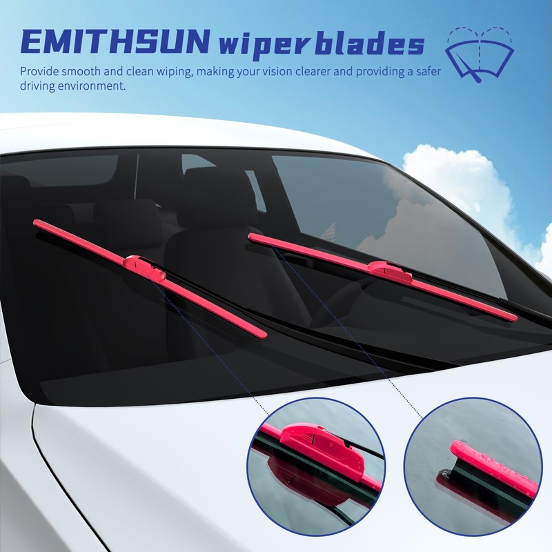 EMITHSUN EMITHSUN OEM QUALITY 26" + 17" Premium All-Seasons Durable