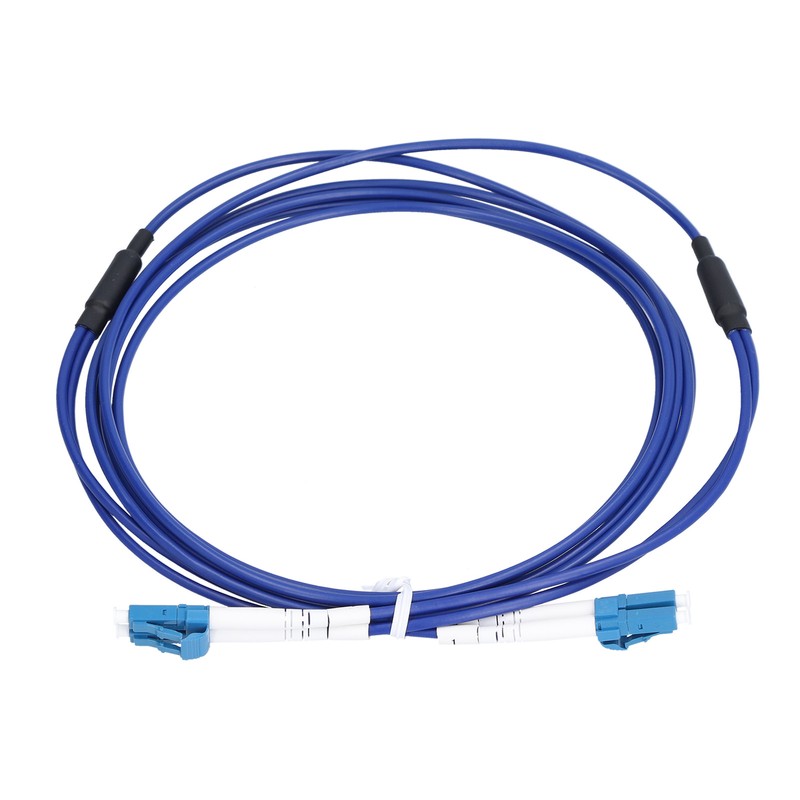 Optical Fiber Patch Cord Armored Jumper Single Mode 2 Core