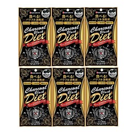 Minami Healthy Foods Charcoal Black Diet, Set of 6, 80 Tablets