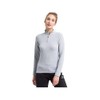 Erima Women's Turtleneck Active Wear, Grey Melange, EU 48
