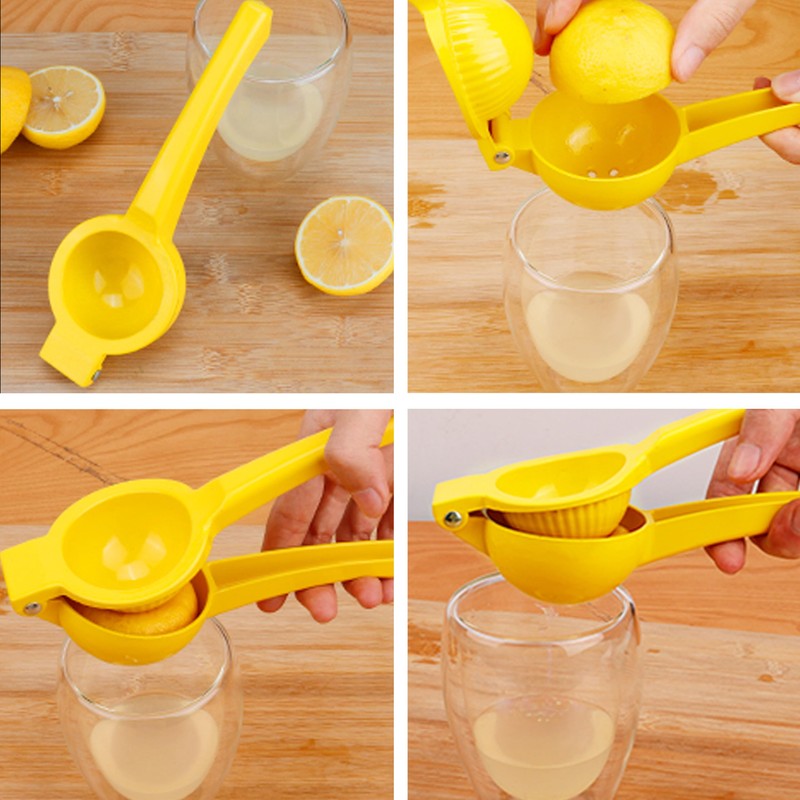 PRIMES Manual Lemon Squeezer Heavy Duty, Metal Lime Squeezer, Solid