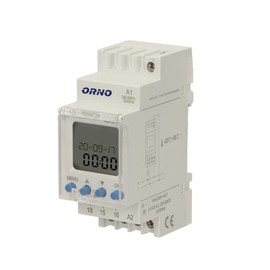 ORNO PRE-450 Digital Astronomical Timer 52 Programmes 3 Menu Languages 1 Relay Output and Night Pause Function
