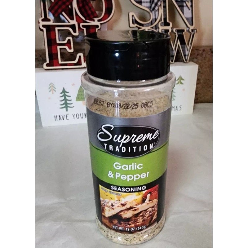 Supreme Garlic & Pepper, Garlic & Pepper Seasoning Meat chicken