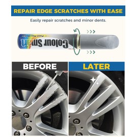 UBOG Touch Up Paint for Cars,Rim Paint,Car Accessories Wheel Paint,Auto Touch Up Paint,Car Scratch Remover Pen,Rim Scratch Repair,Car Paint Automotive Paint, Rim Paint for Car Wheel Repair (Silver)