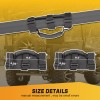DYSO 12V Electric Windshield Wiper Motor & Side Mirrors For