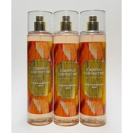 3 CALYPSO CLEMENTINE Bath & Body Fine Fragrance Spray Mist Splash Fragrance