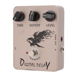 Digital Delay Effect Pedal Electric Guitar Pedals with True Bypass Time Range 25ms‑600ms
