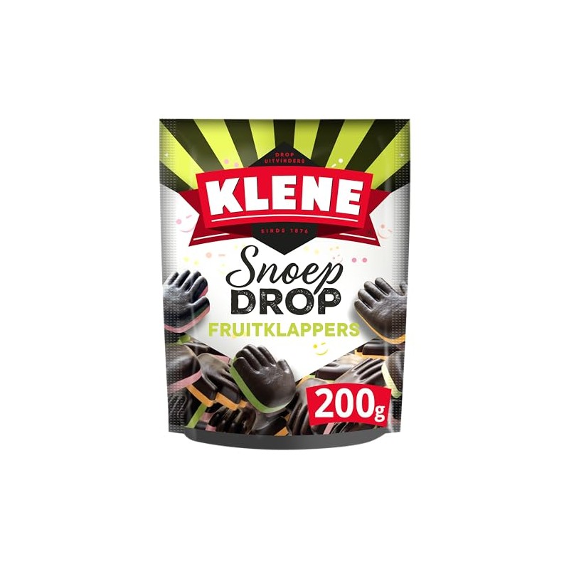 Klene Snoepdrop Fruitklappers I Sweet Fruity Licorice I 200g 7.05