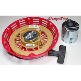 RECOIL PULL STARTER WITH FLANGE CUP 11HP & 13HP FITS HONDA GX340 & GX390