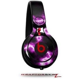 WraptorSkinz Skin Decal Wrap Compatible with Beats Mixr Headphones Electrify Hot Pink Skin Only (Headphones NOT Included)