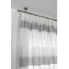 GARDINIA Ceiling support for curtain rod, with metal mounting plate,