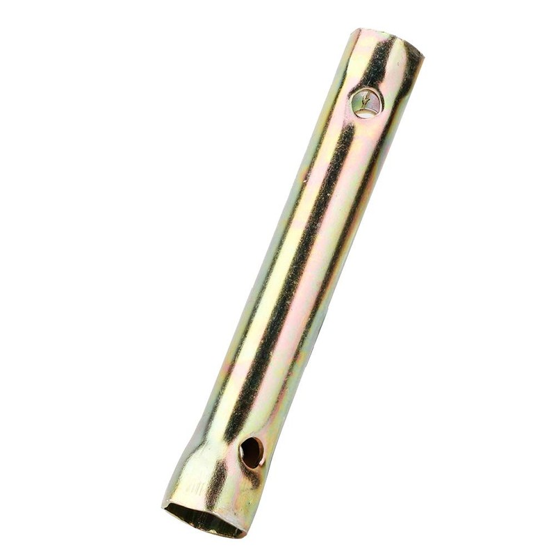 Fydun Spark Plug Socket Wrench, 16/18mm, Galvanized, Deep Reach, 130mm,