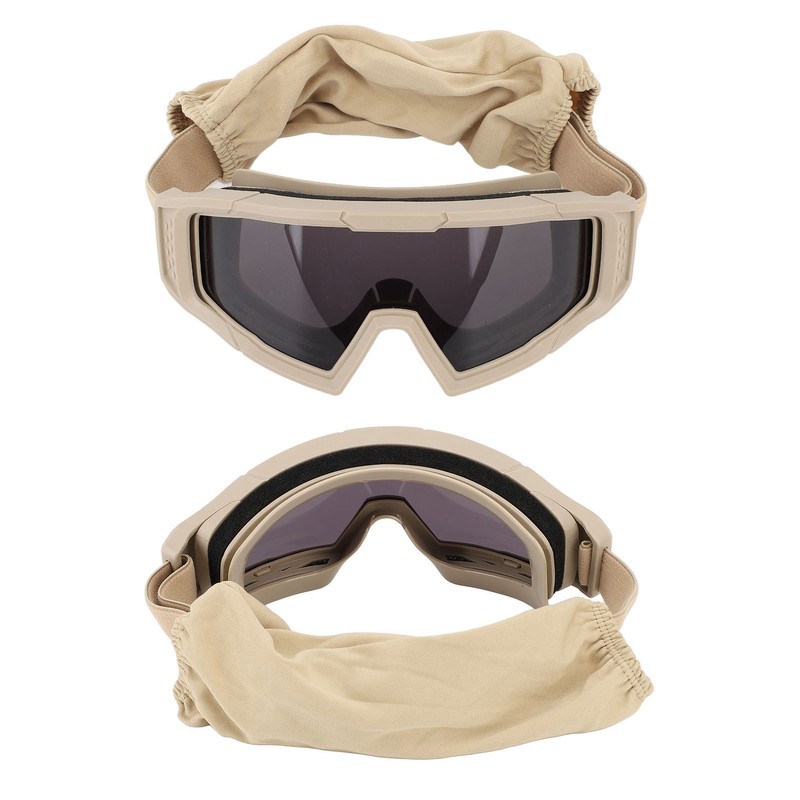 Protective Goggles Impact Resistance 3.8mm Thick Lens Comfortable Fit UV