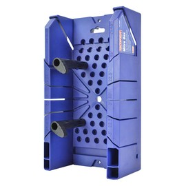Plastic Mitre Box with Pegs 310mm (12.1/4in), Blue