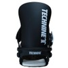 Technine Icon Classic Snowboard Bindings, Large (US Men's 9-13) Black