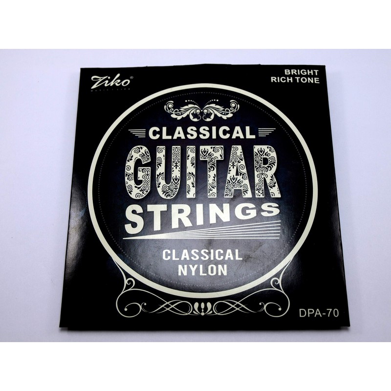 ZIKO 2 Full Sets of Strings for Classical Guitar Mod
