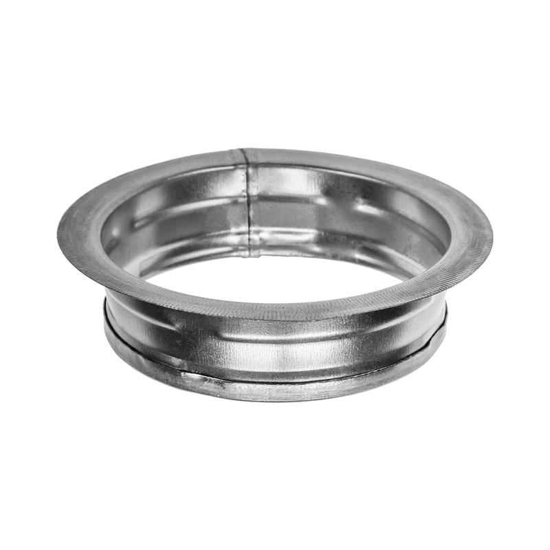 Cuello de conducto de ventilación hermético de metal de 4