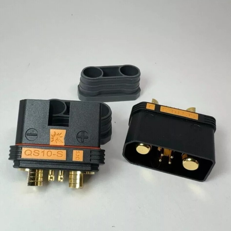 QS10-S ANTISPARK 180A PLUS 4 SIGNAL PINS CONNECTOR FOR EBIKES