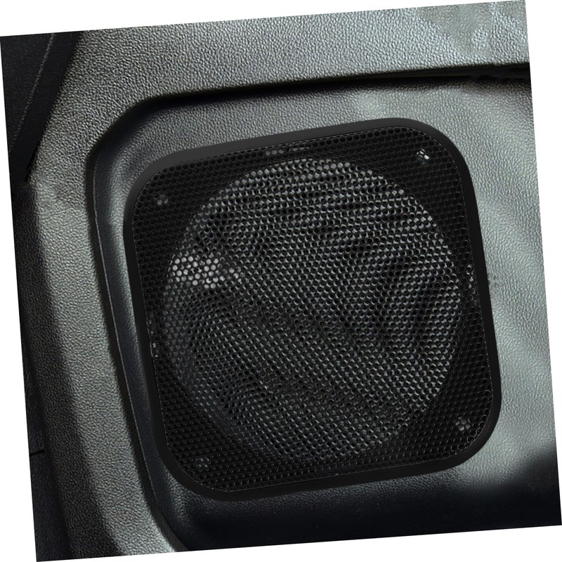 Mobestech 5pcs Car Speaker Grill Cover Speaker Protector Mesh Grille